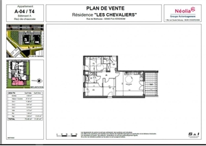 t4 à la vente -   68840  PULVERSHEIM, surface 75 m2 vente t4 - UBI428369069